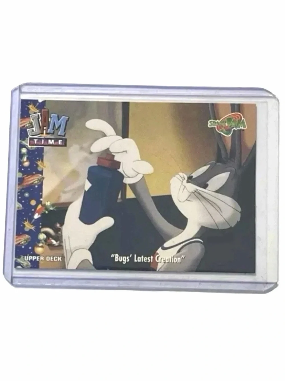 1996 Upper Deck Space Jam Bugs Bunny Jam Time Bugs Latest Creation 31